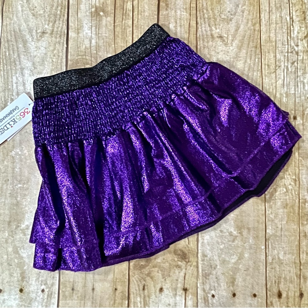 Garanimals Girls Purple and Black Glitter Tutu